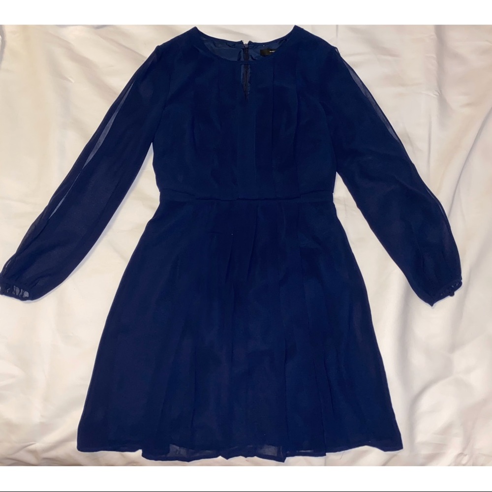 Marc New York by Andrew Marc Navy Blue Dress